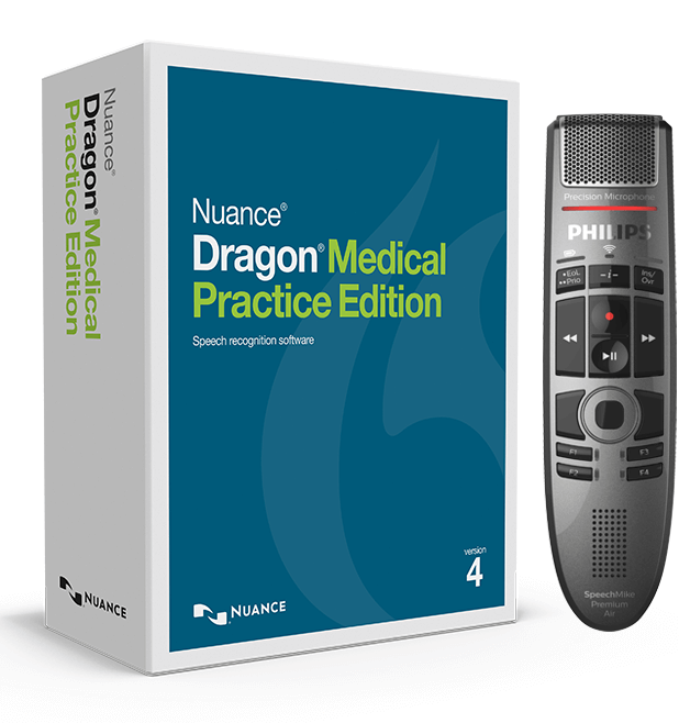 Dragon Medical Practice Edition 4 & SpeechMike Premium Air
