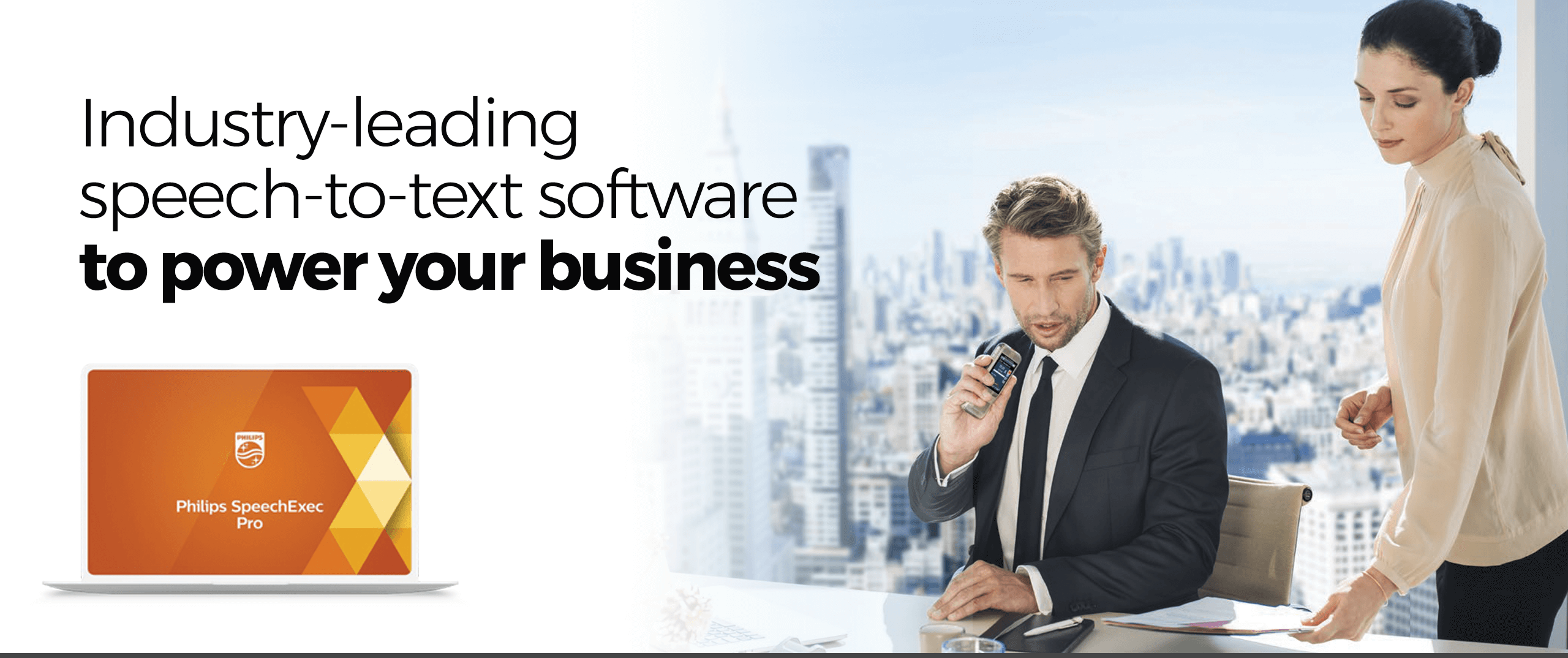 Industry-leading speech-to-text software to power your business - Philips SpeechExec Pro